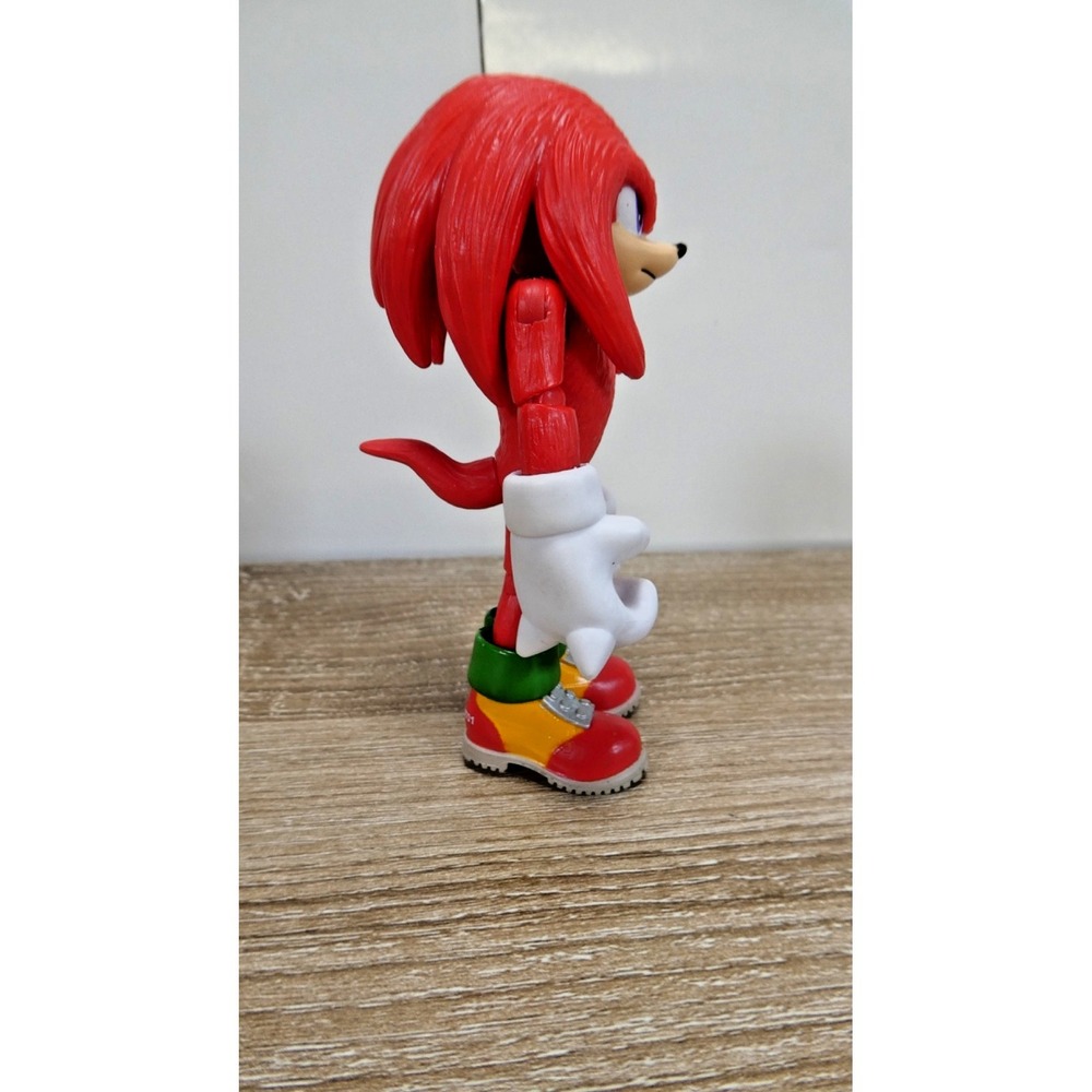 Jakks Pacific Knuckles action figure 4" SONIC 2 THE MOVIE Series Loose - Picture 2 of 5